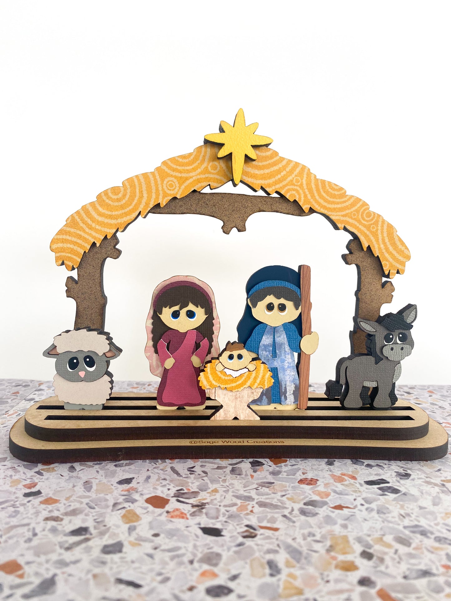 Nativity set